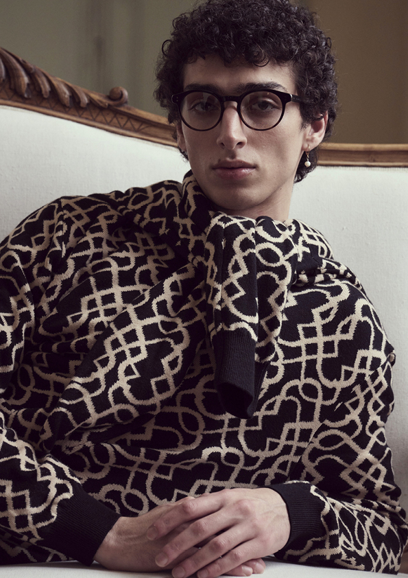 Baldessarini all-over pattern application
